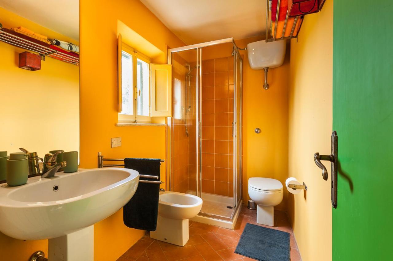 Ferienwohnung La Casa Rossa Degli Artisti Casciana Terme Exterior foto