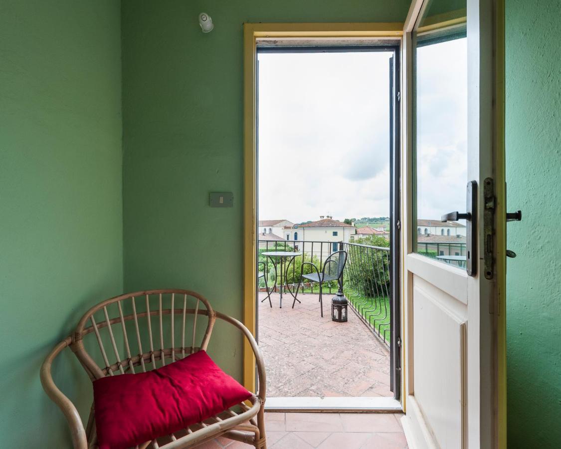 Ferienwohnung La Casa Rossa Degli Artisti Casciana Terme Exterior foto