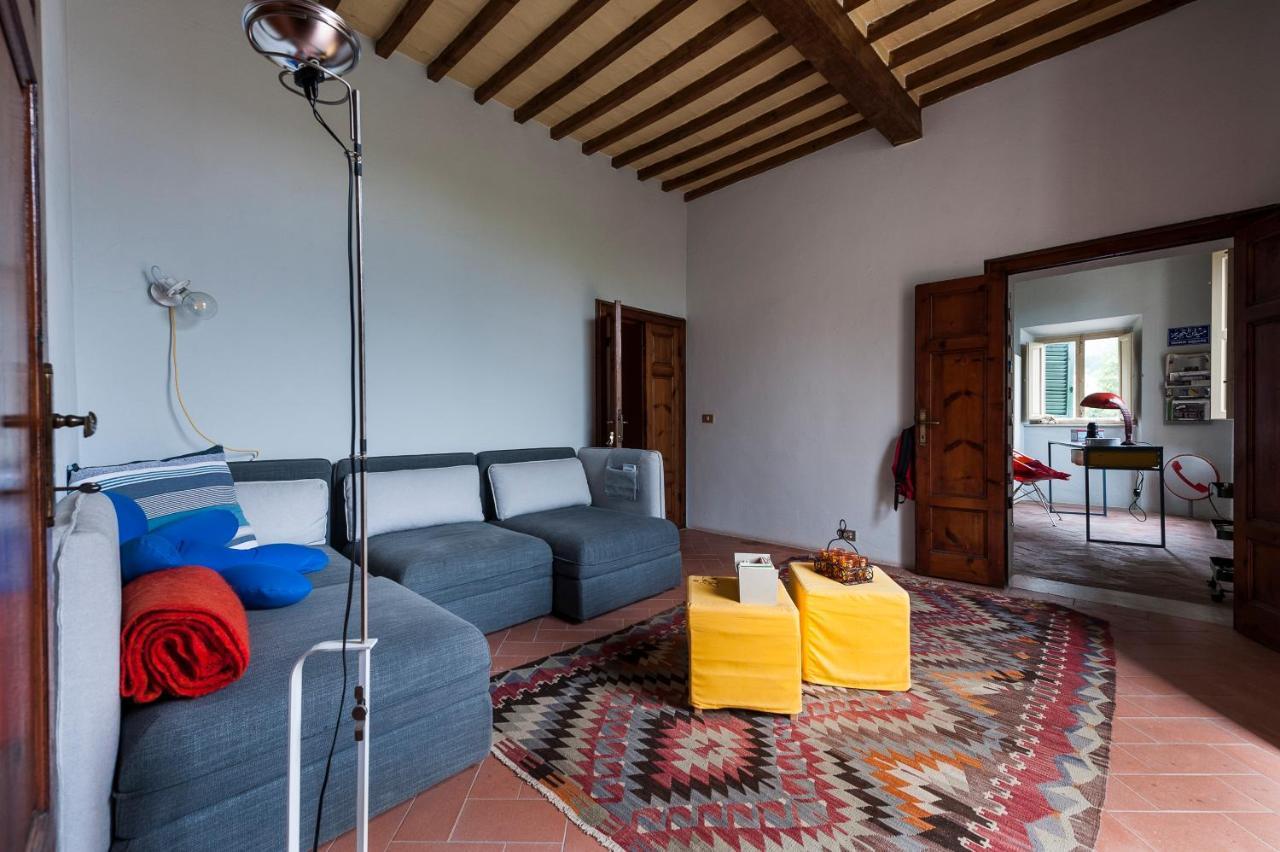 Ferienwohnung La Casa Rossa Degli Artisti Casciana Terme Exterior foto