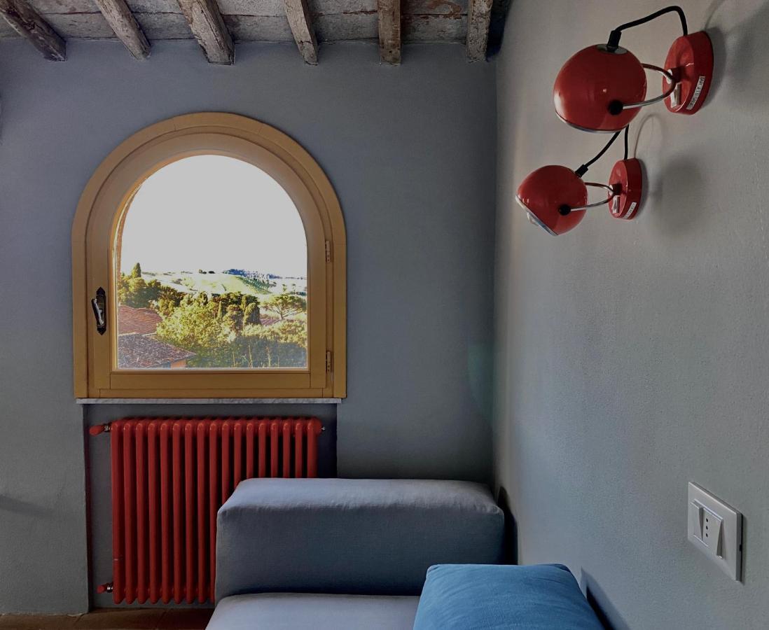 Ferienwohnung La Casa Rossa Degli Artisti Casciana Terme Exterior foto